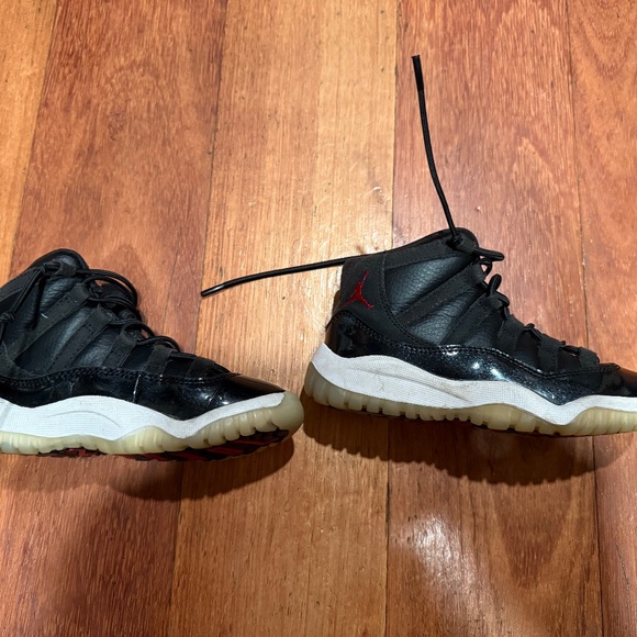 Authenticity Guarantee Nike Air Jordan 11 Retro BG '72-10' 2015 378038-002 11C - Picture 10 of 12